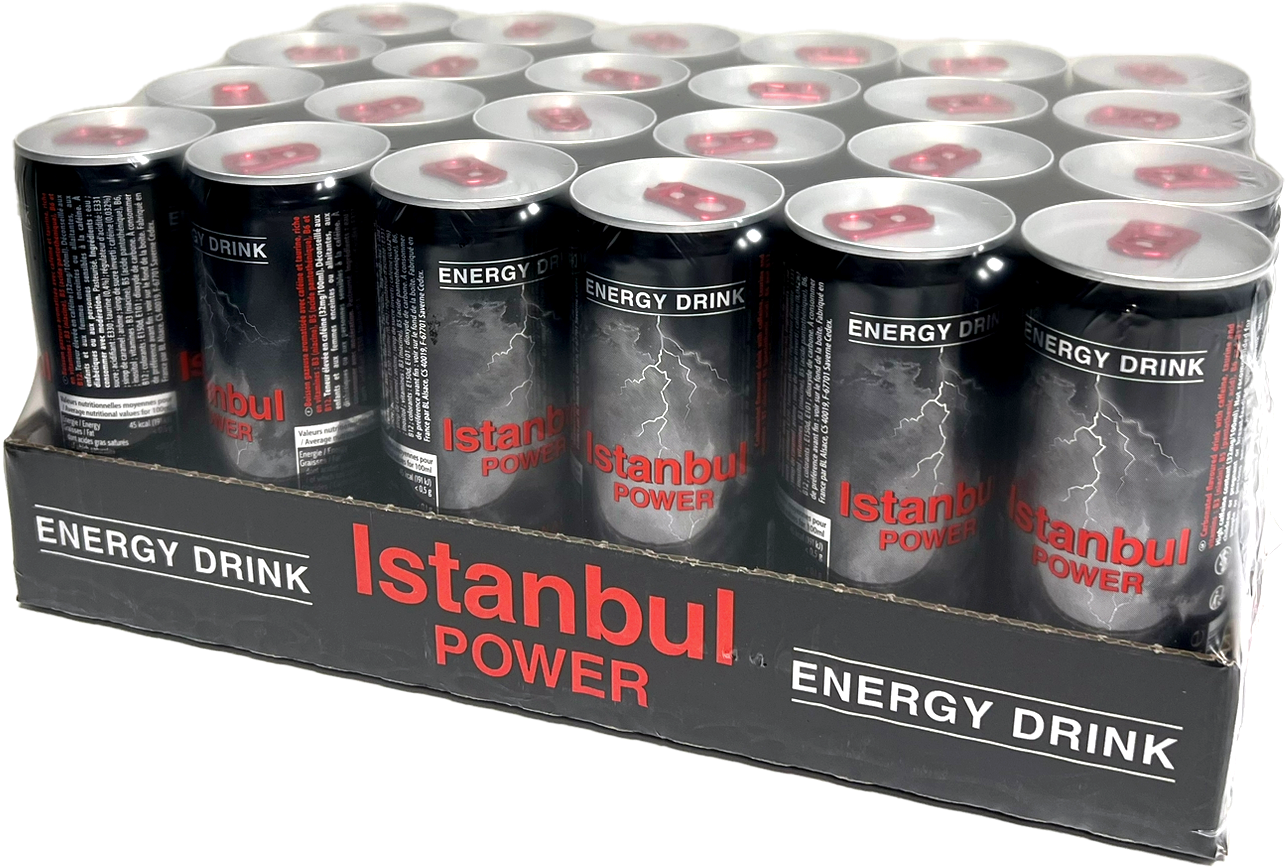 Pro-Inter | Istanbul Power 24x33cl | Boisson énergisante 