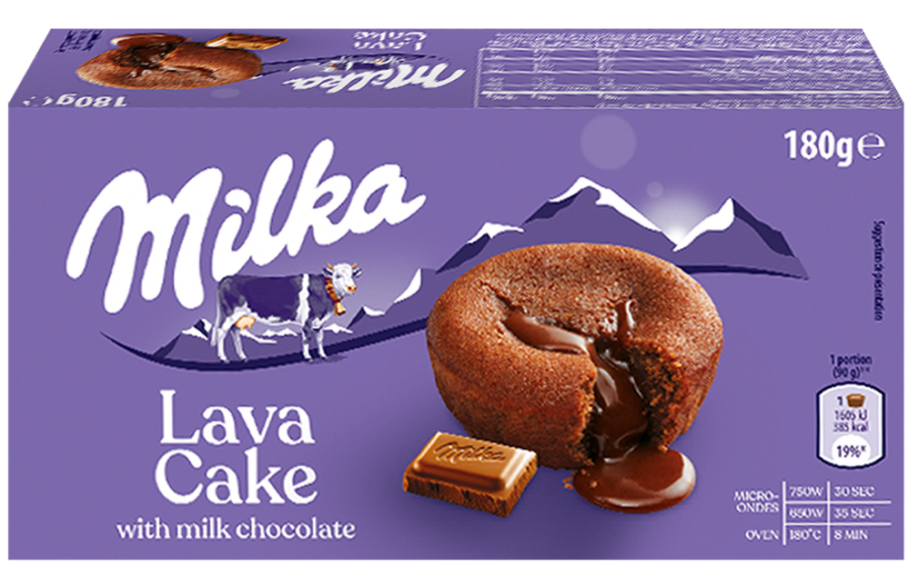 Pro-Inter | Milka 2x90g | Lava cake 